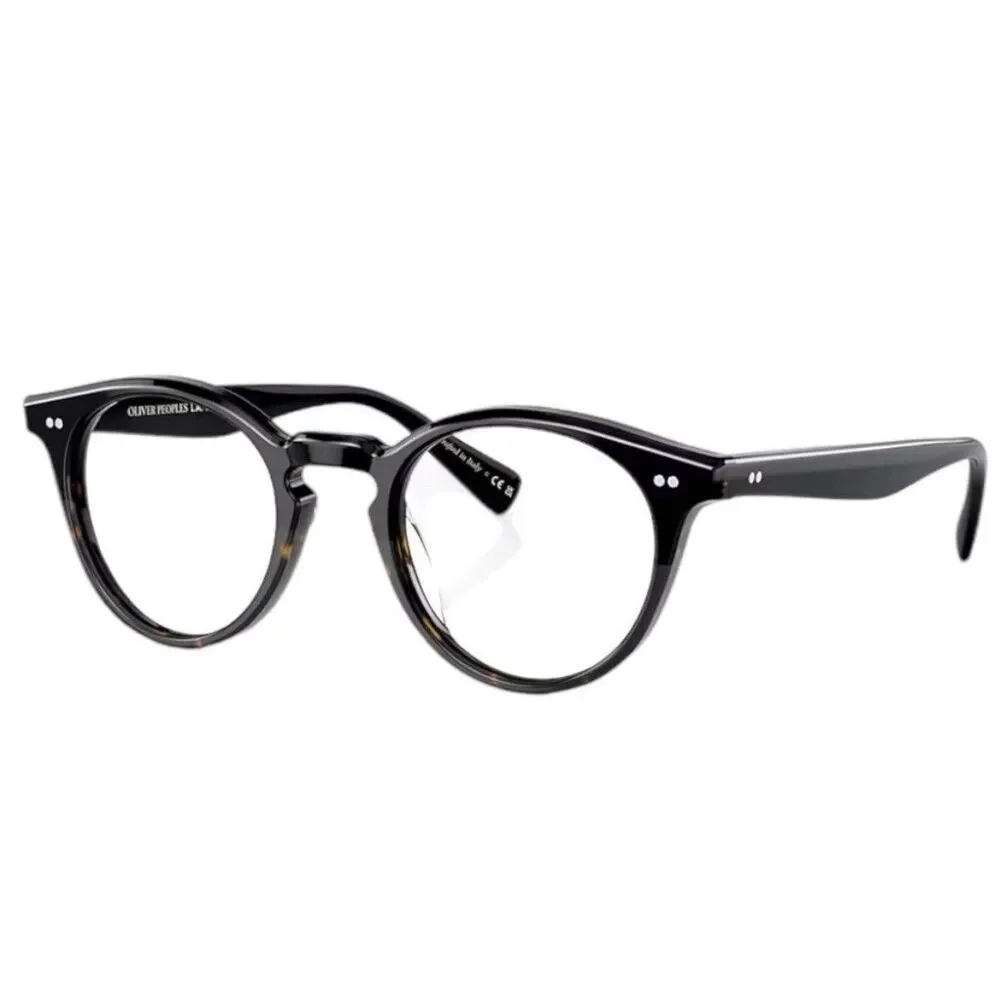 Oliver Peoples OV5459U Romare Eyeglasses | Black Havana | 48-22-145 | Women